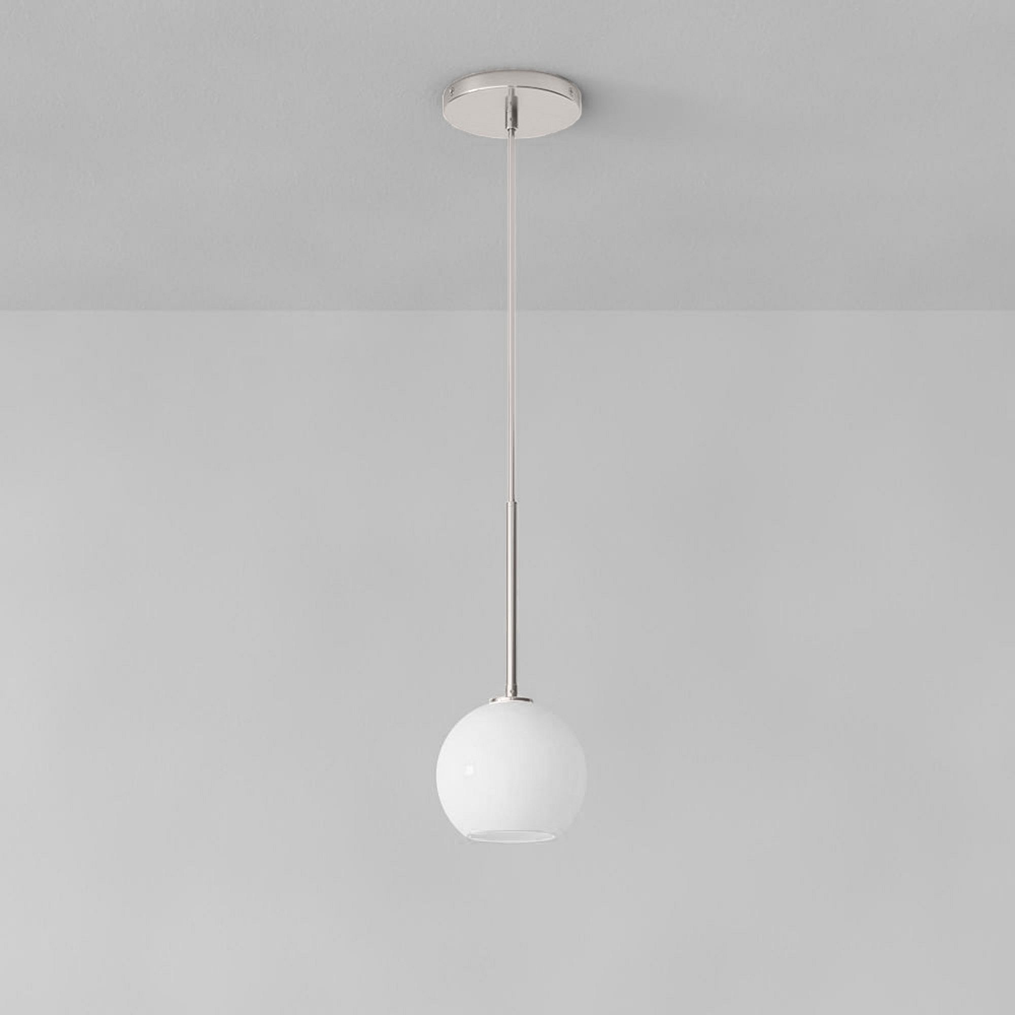 Selvion Sculptural Globe Pendant Light - Modern Glass Pendant Lamp - Sleek Design