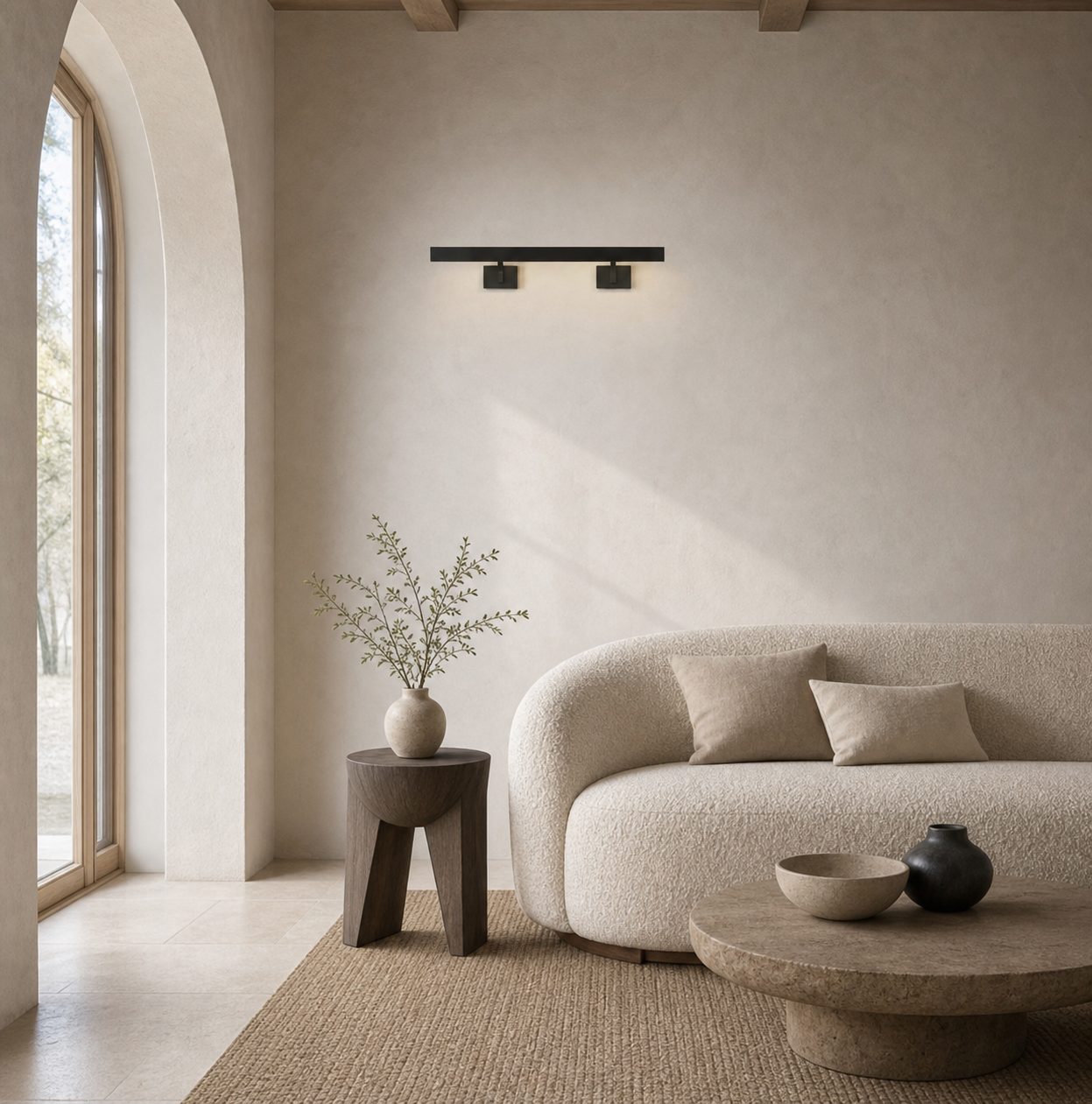 Minimalist Slim Picture Sconce - Metal Art Light