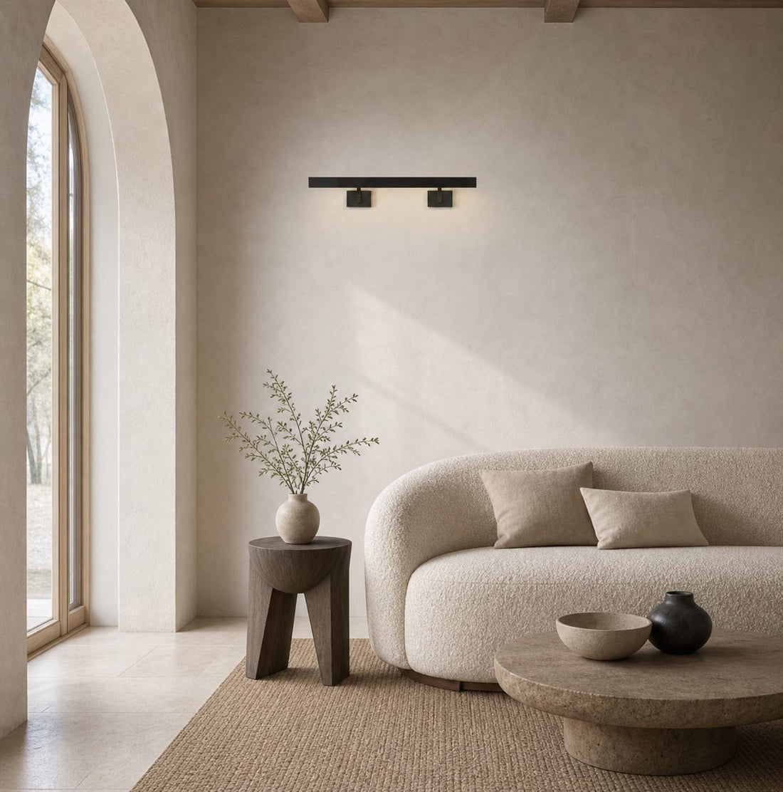 Minimalist Slim Picture Sconce - Metal Art Light