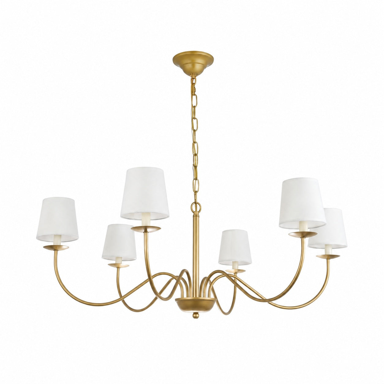 Eclipse Brass Chandelier