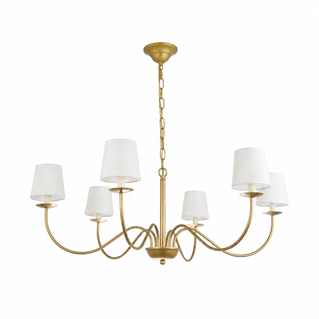 Eclipse Brass Chandelier