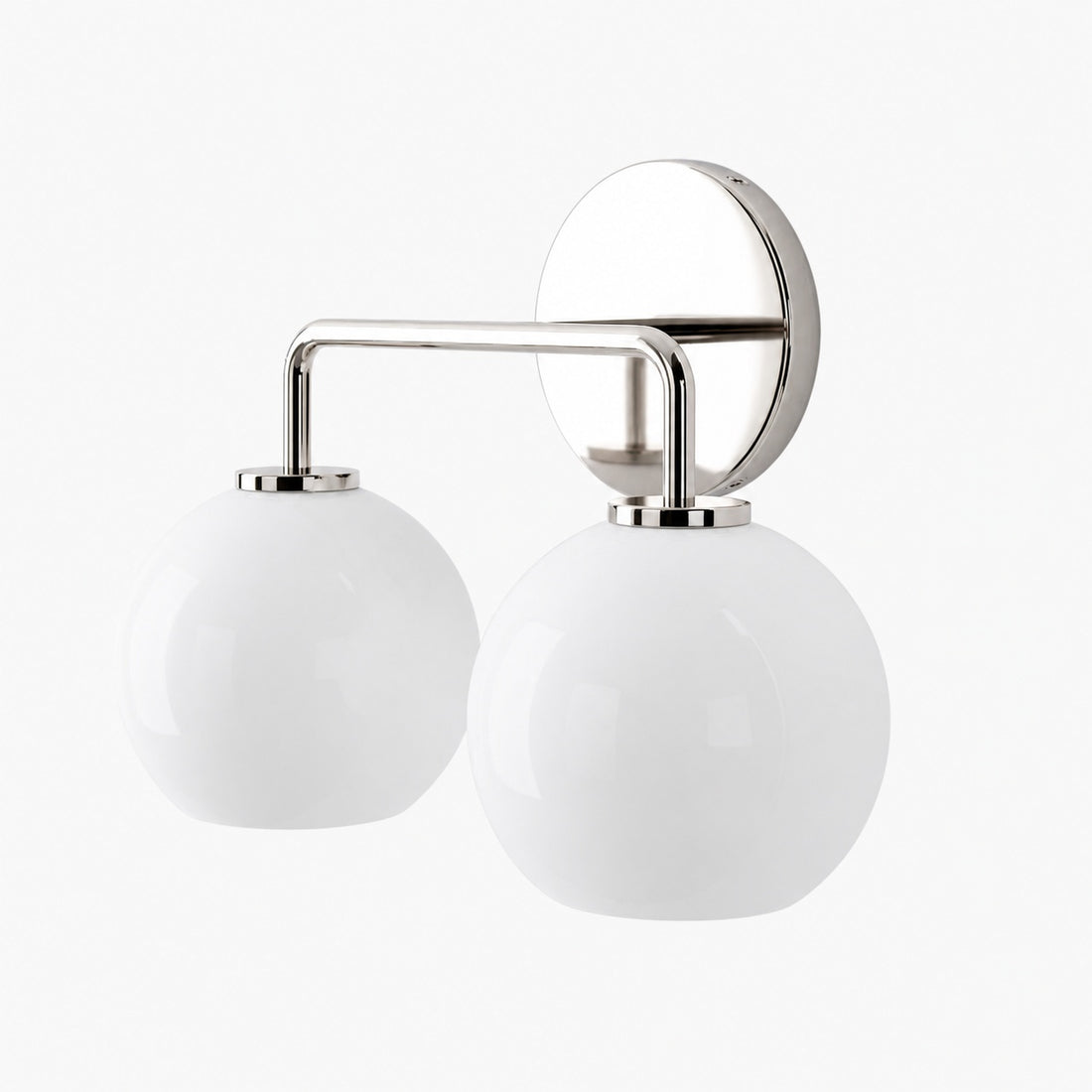 Selvion Artistic Globe Sconce Light - Handcrafted Glass Sculptural Wall Fixture