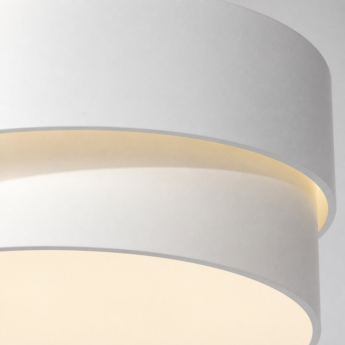Duomel Round LED Ceiling Fixture - Minimalist Ceiling Lamp for Dining Room N26