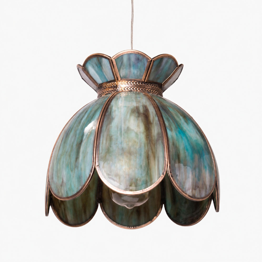Retro Lotus Pendant Lamp