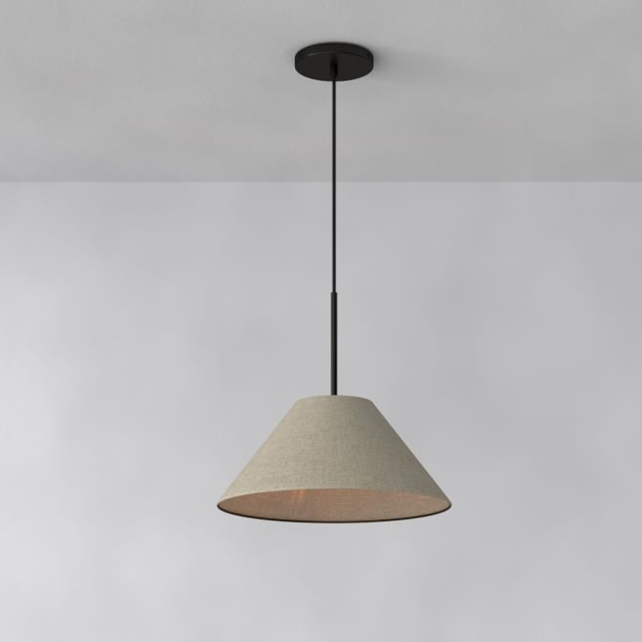 Conica Fabric Cone Pendant Light - Sculptural Modern Style for Cozy Spaces