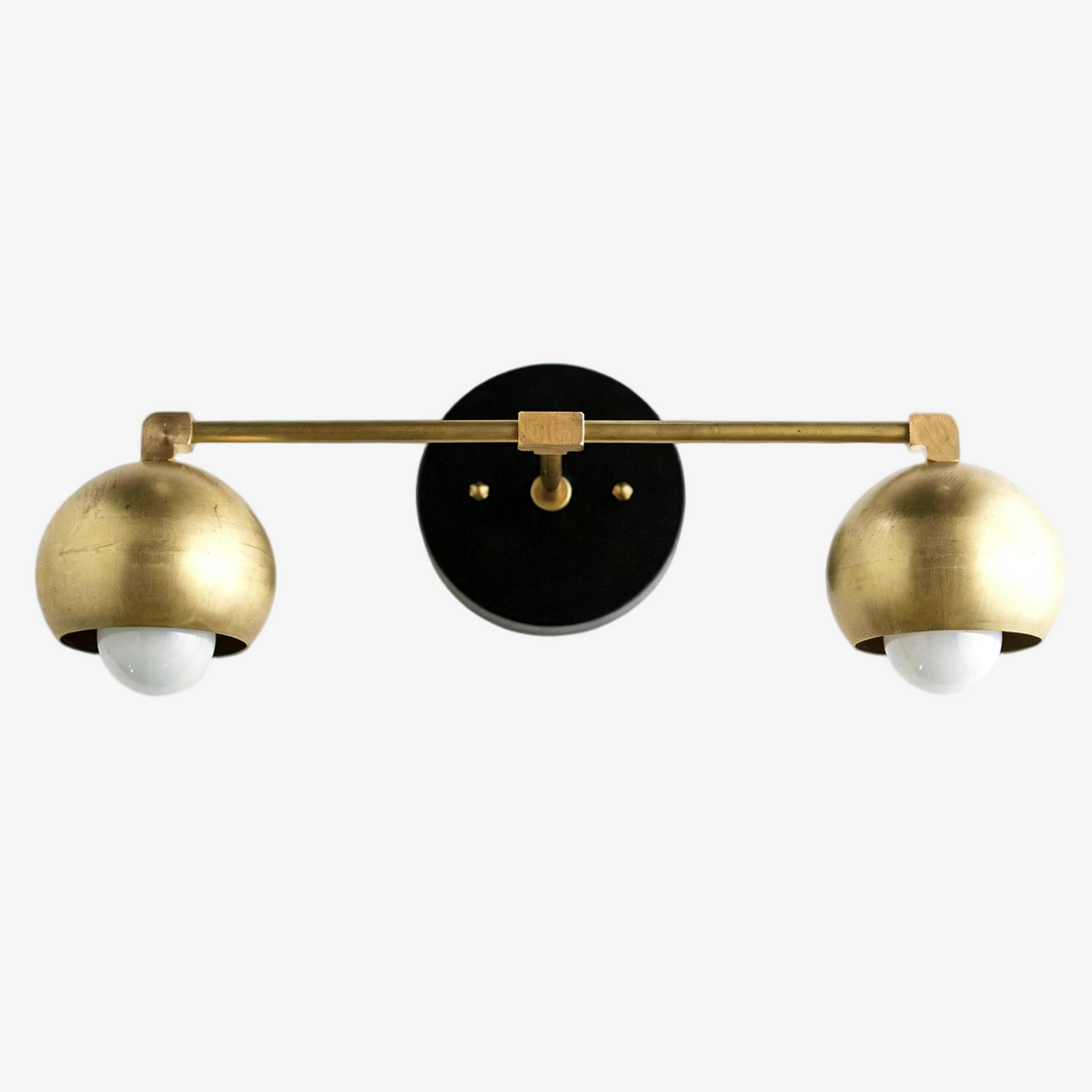 Metio Dome Decorative Vanity Light - Classic Orb Shade Bathroom Wall Lamp