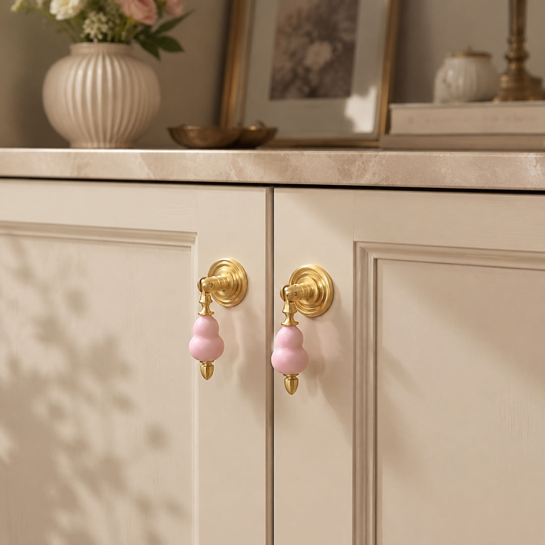 Colorful Ceramic Cabinet Handles