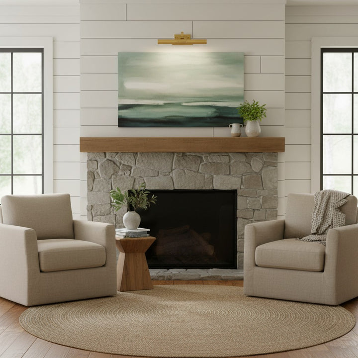 Aurix Cordless Picture Light with Slim Modern Design - LED Wall Fixture for Art & Hallways