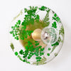 Botanical Wall Sconce - Handmade Resin Leaves Romantic Accent Lighting