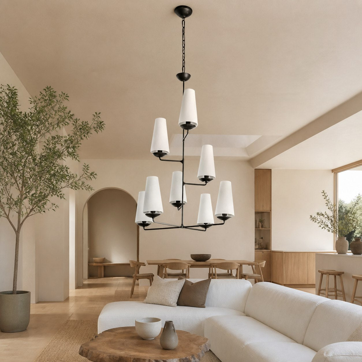 Fontaine Vertical Chandelier