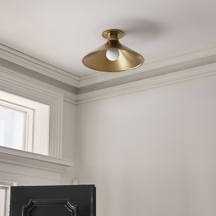 Aurenza Timeless Flush Mount Light - Farmhouse Design with Simple Elegant Charm