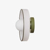 Kalo Wall Ceiling Light - Blown Glass Disc Orb Flush Mount Sconce