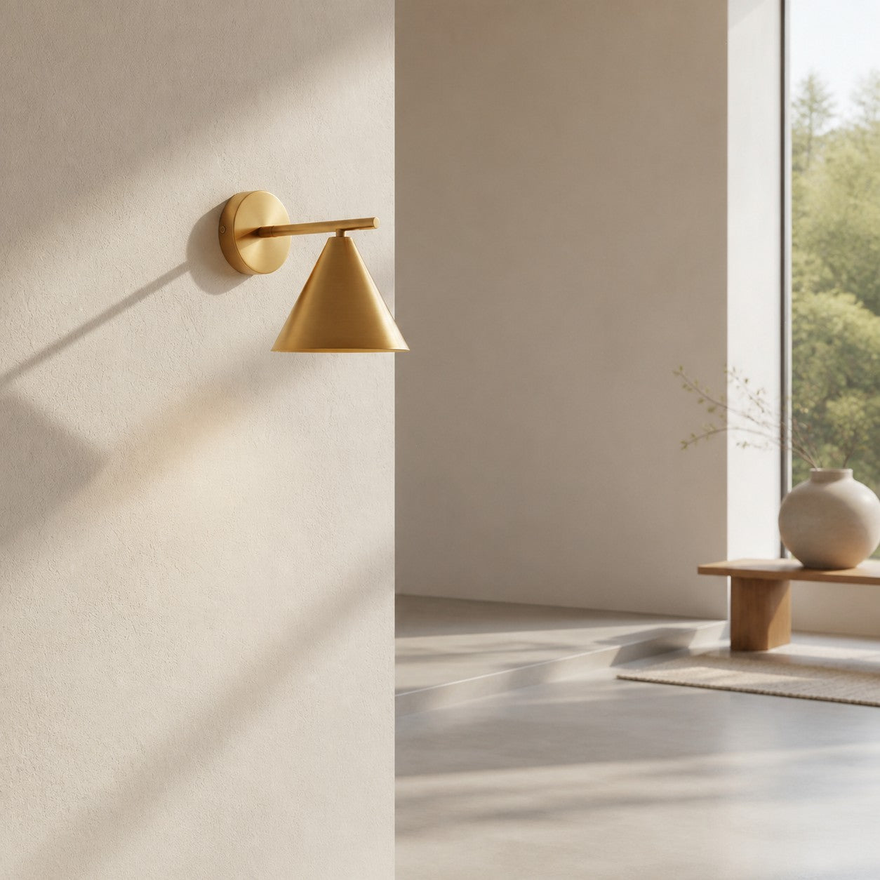 Oricone Modern Adjustable Arm Wall Light – Minimalist Metal Design for Home Interiors