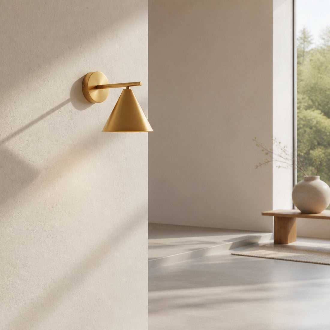 Oricone Modern Adjustable Arm Wall Light – Minimalist Metal Design for Home Interiors