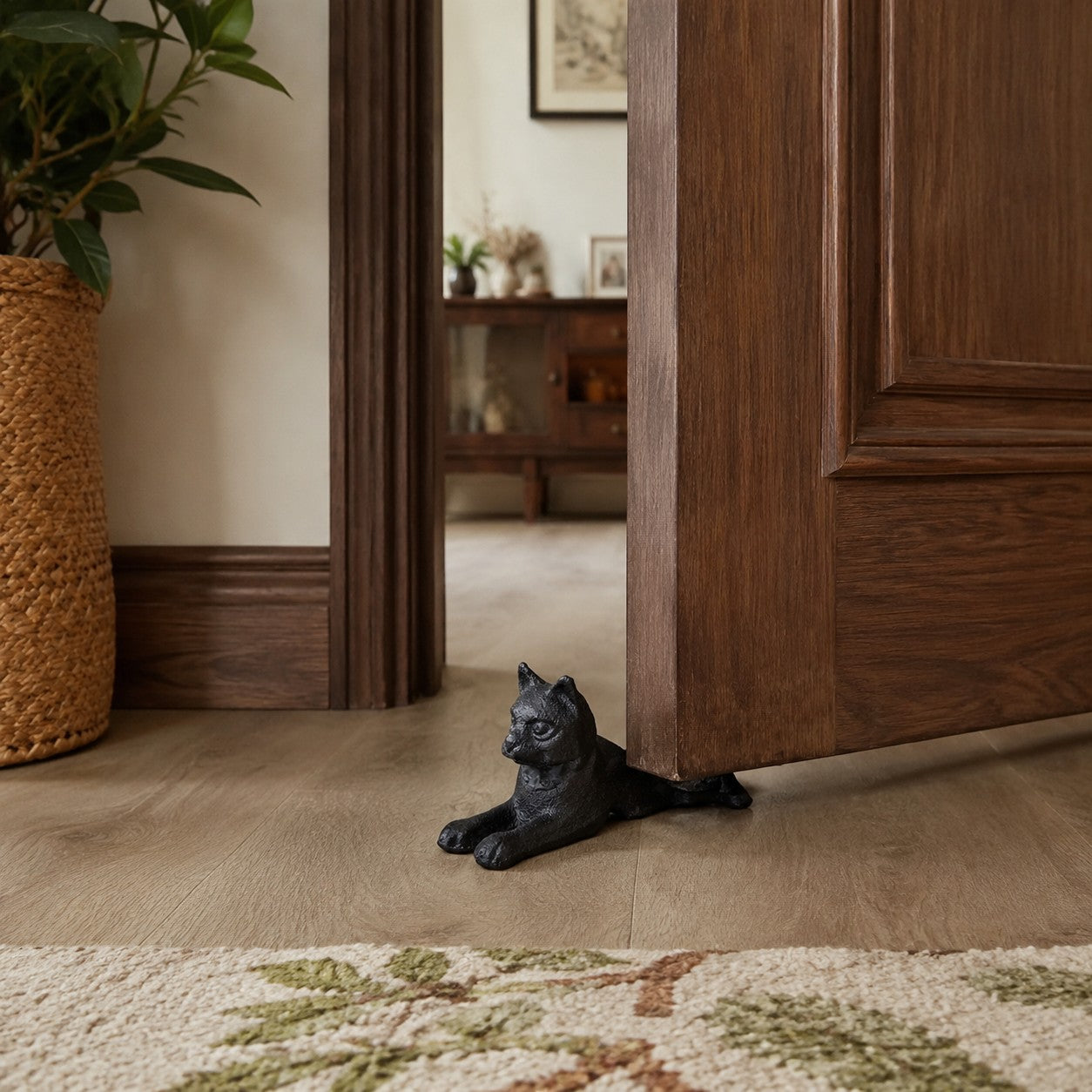 Guardian Cast Iron Door Stopper