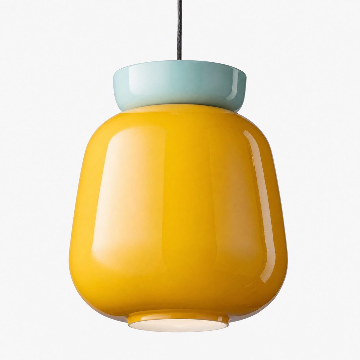 Fiesta Colorful Bowl Shaped Nordic Ceramic Pendant Lamp