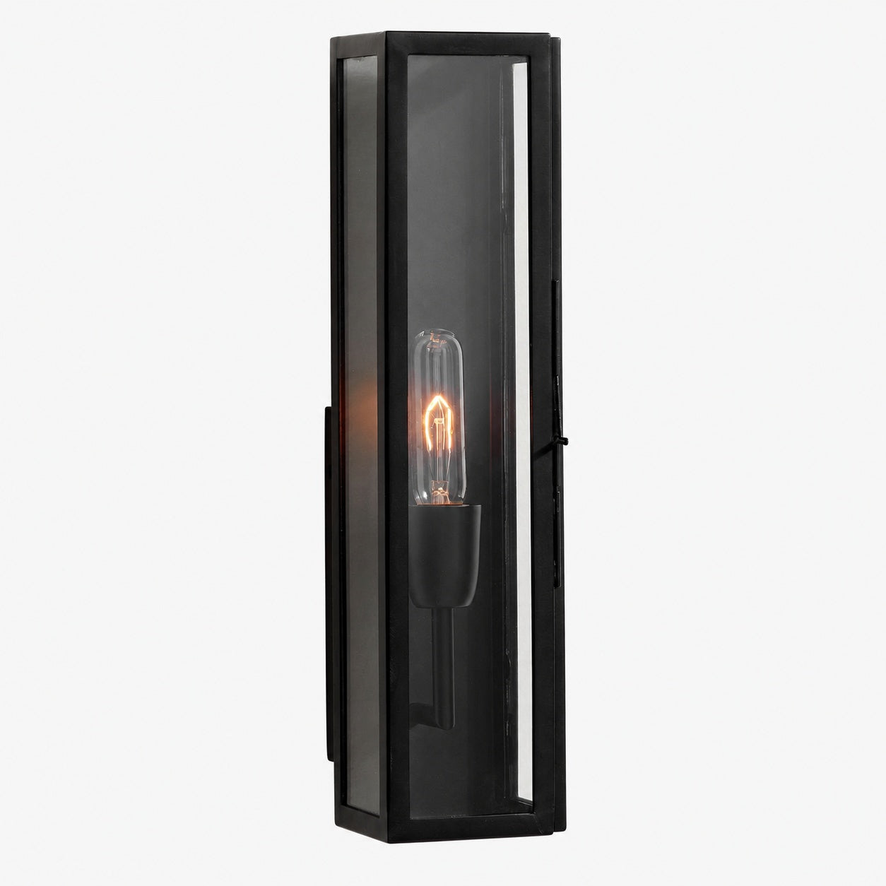 Ferrix Industrial Iron Outdoor Wall Lamp - Lighting Stylish Exterior Glass Lighting