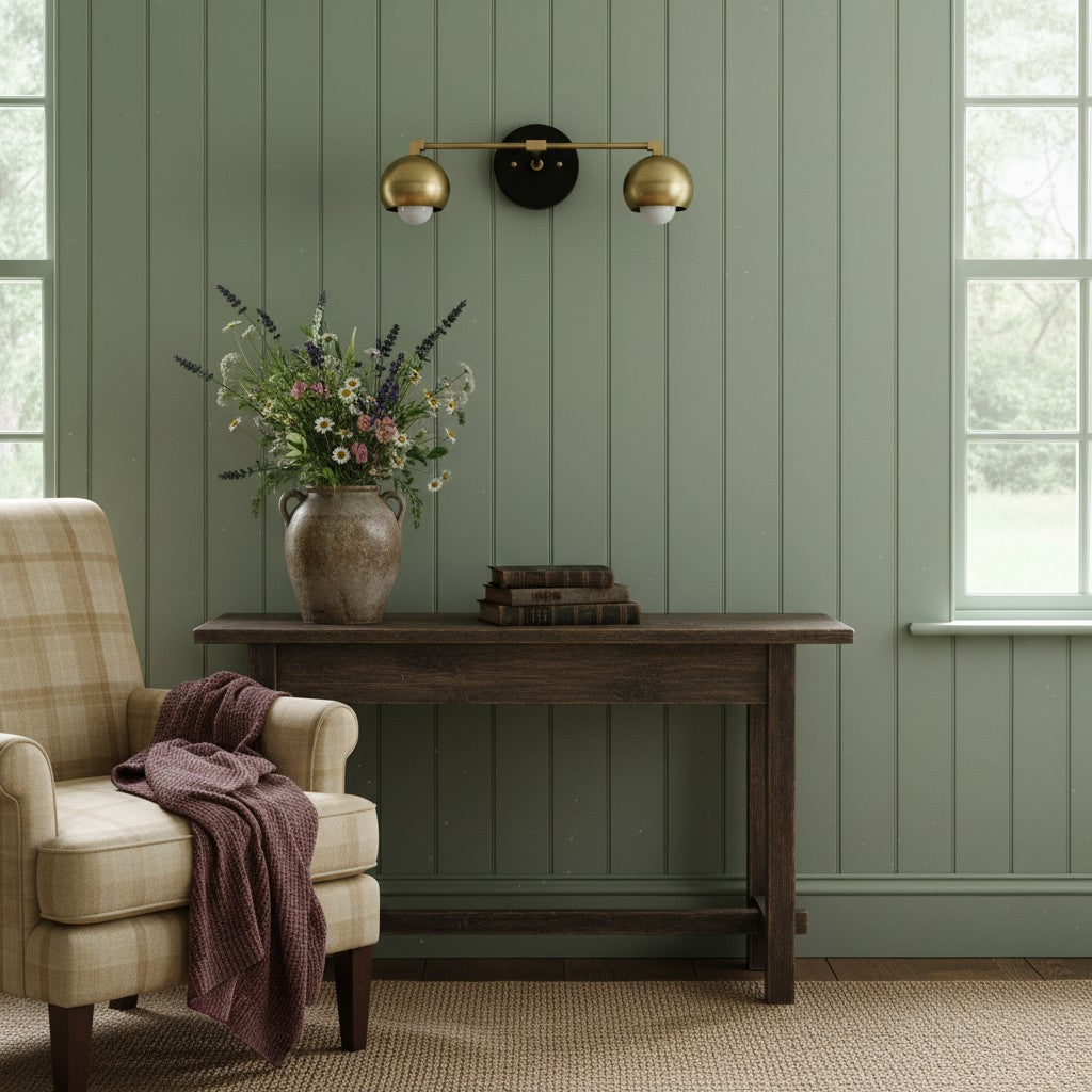 Metio Dome Decorative Vanity Light - Classic Orb Shade Bathroom Wall Lamp