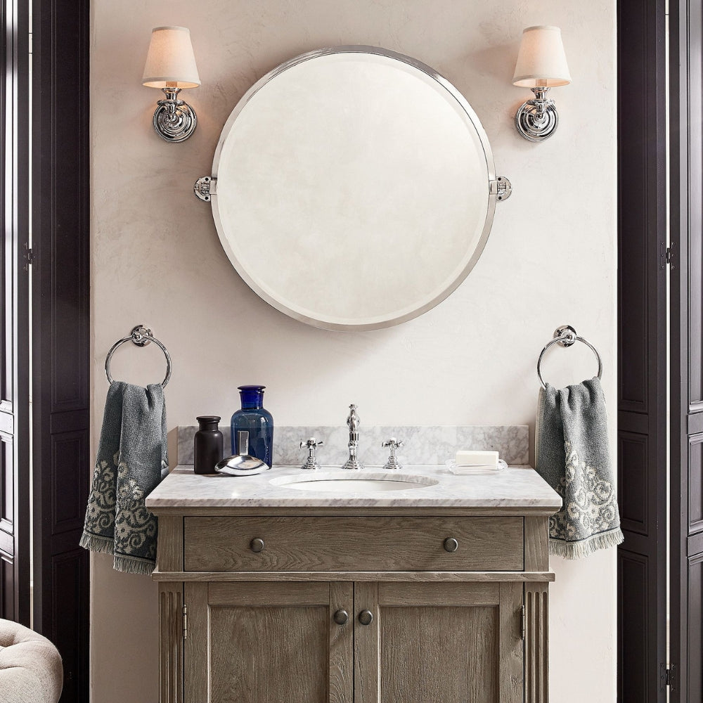 Kalvora Fabric Shade Wall Sconce - Stylish Accent Lighting for Bedroom & Hallway