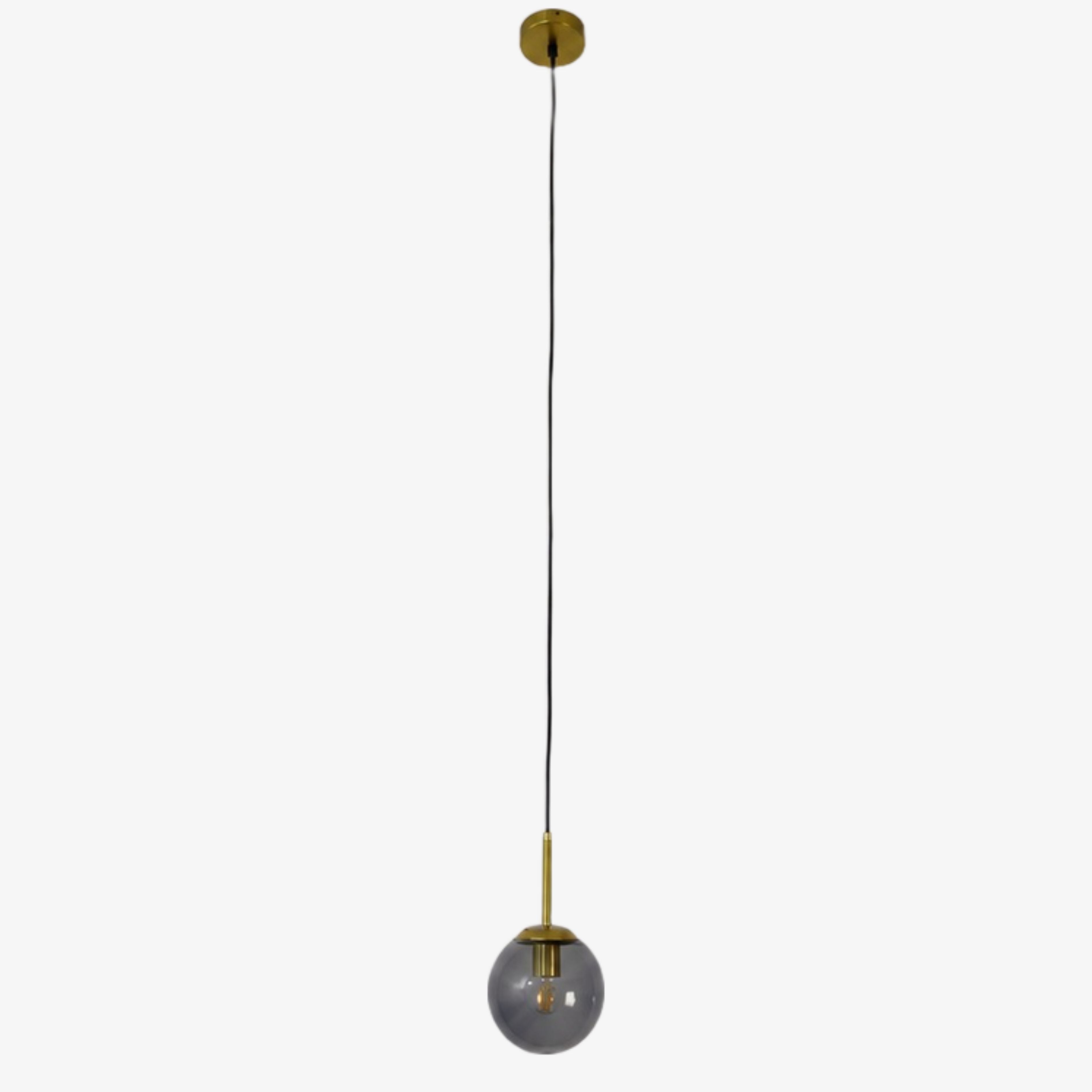 Luma Glass Globe Modern Pendant Light for Dining Room