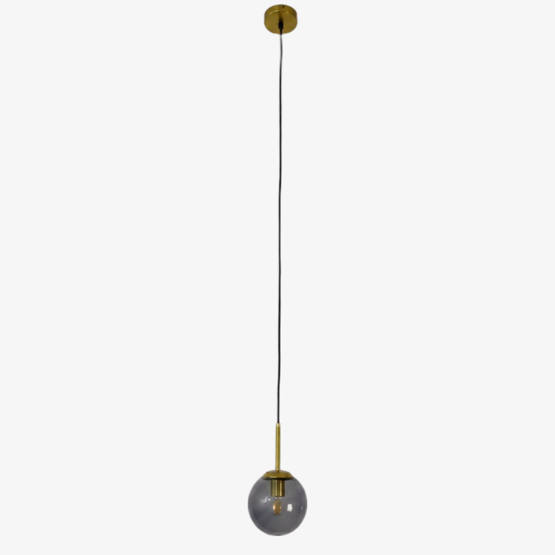 Luma Glass Globe Modern Pendant Light for Dining Room