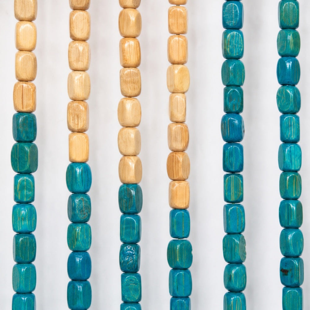 Bohemian Wooden Beaded Door Curtain