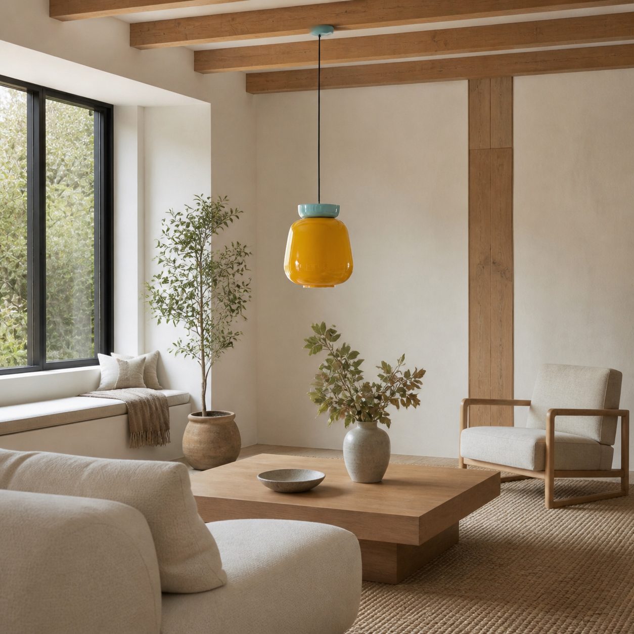 Fiesta Colorful Bowl Shaped Nordic Ceramic Pendant Lamp