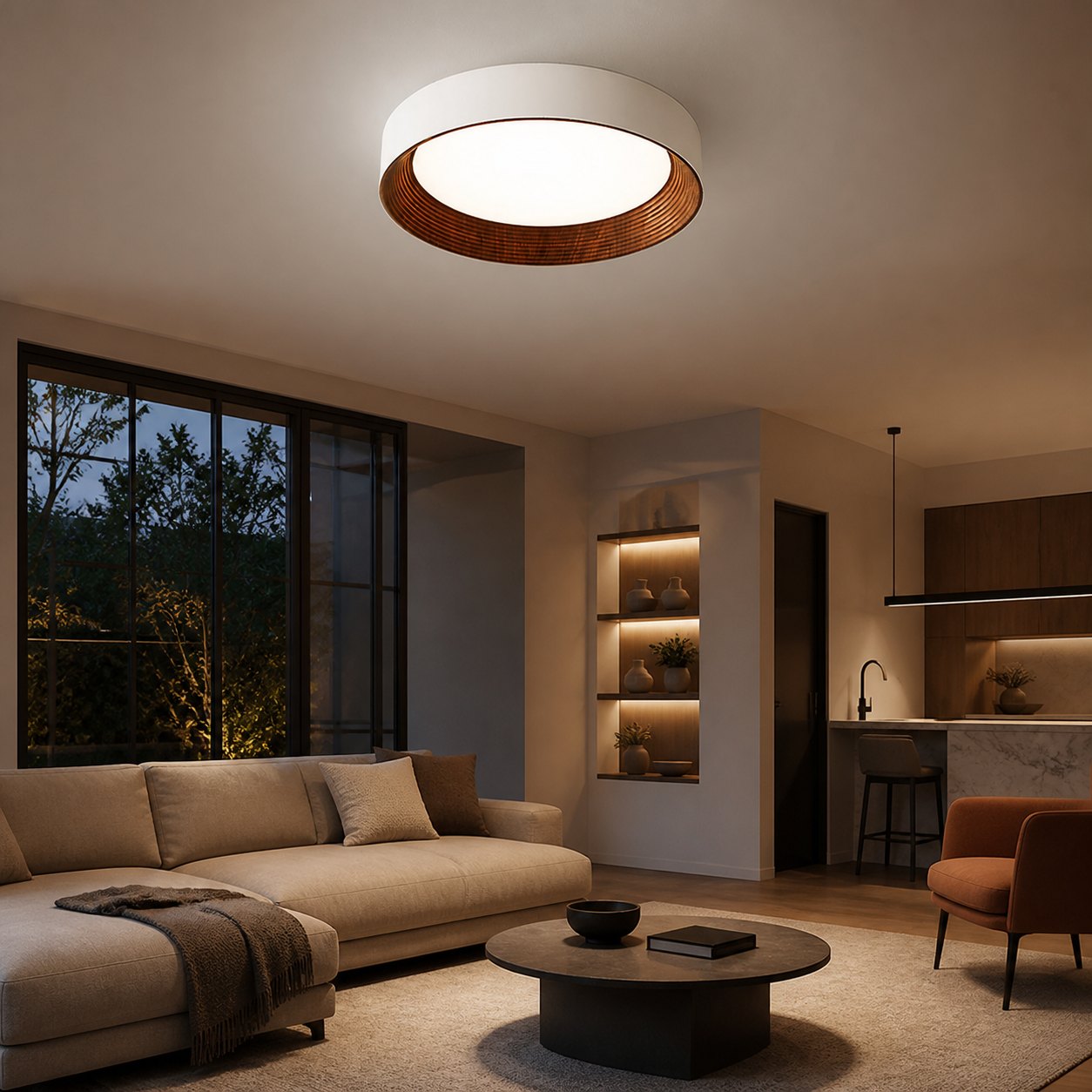 Minimalist LED Round Ceiling Light