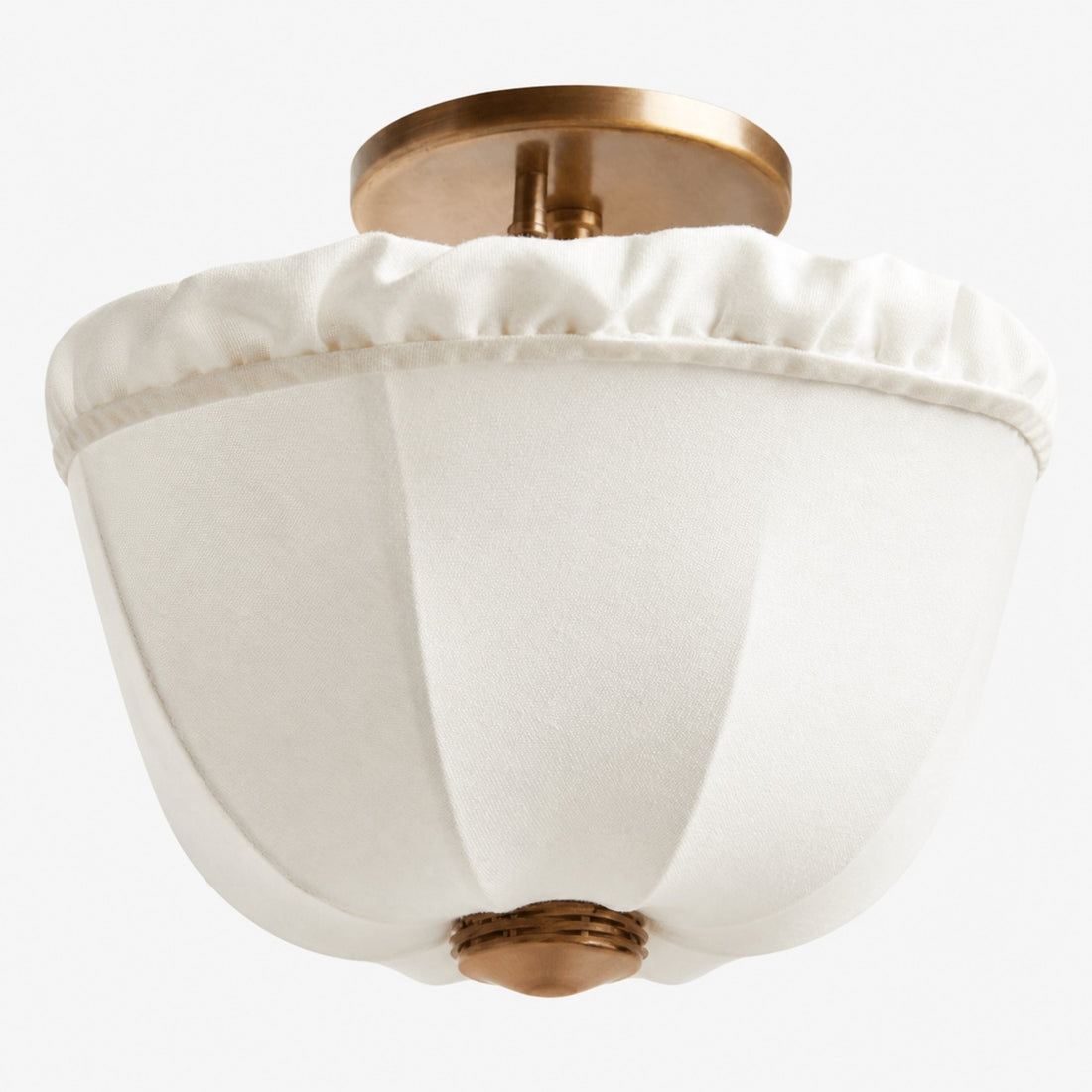 Wickara Ceiling Light Wicker Parasol Shade – Mixed-Material Ceiling Fixture for Living Room or Hallway