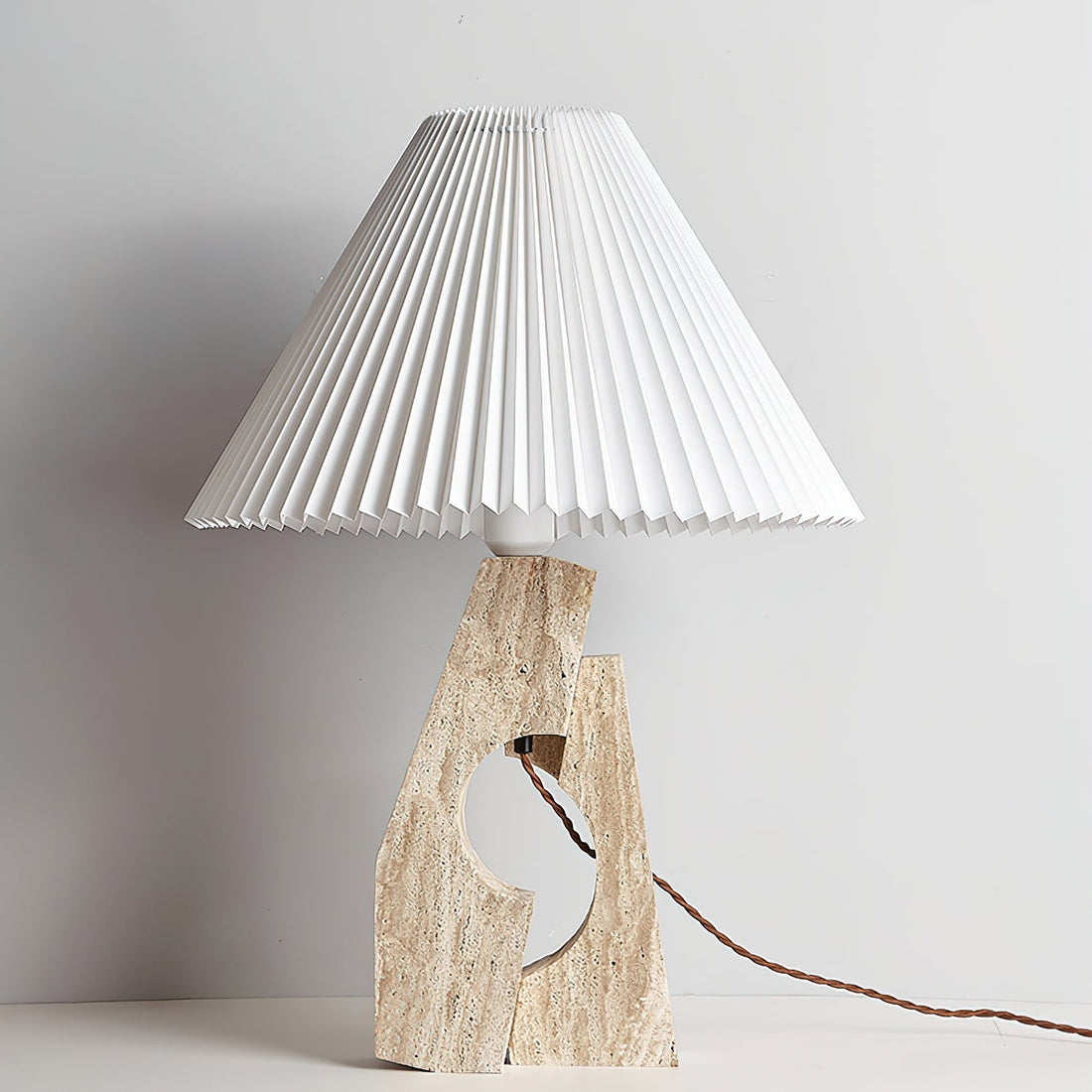 Modern Artistic Stone Pillar Table Lamp