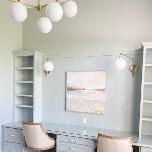 Alessora Brass Milk Glass Chandeliers- Great for Covered Outdoor Areas