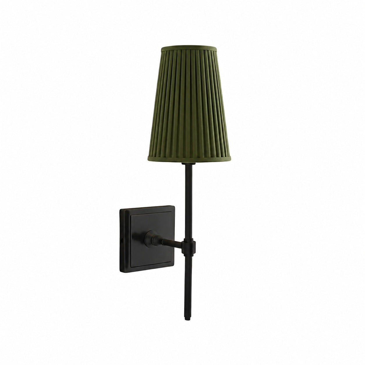 Derlina White Linen Shades Wall Lamp – Retro Metal Multi-Head Lighting Fixture