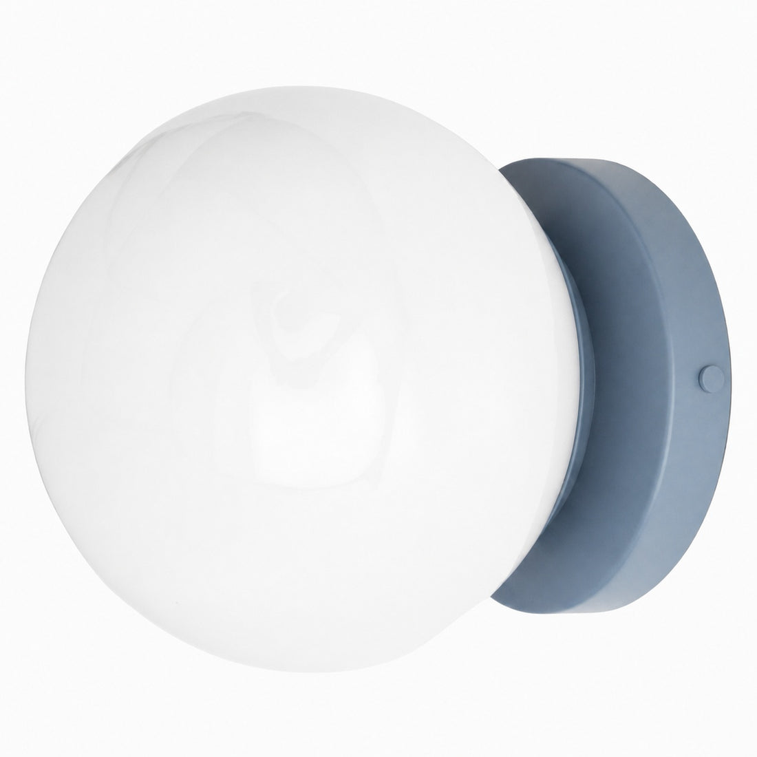 Glorica Glass Globe Wall Sconce - Multi-Color Modern Minimalist Light