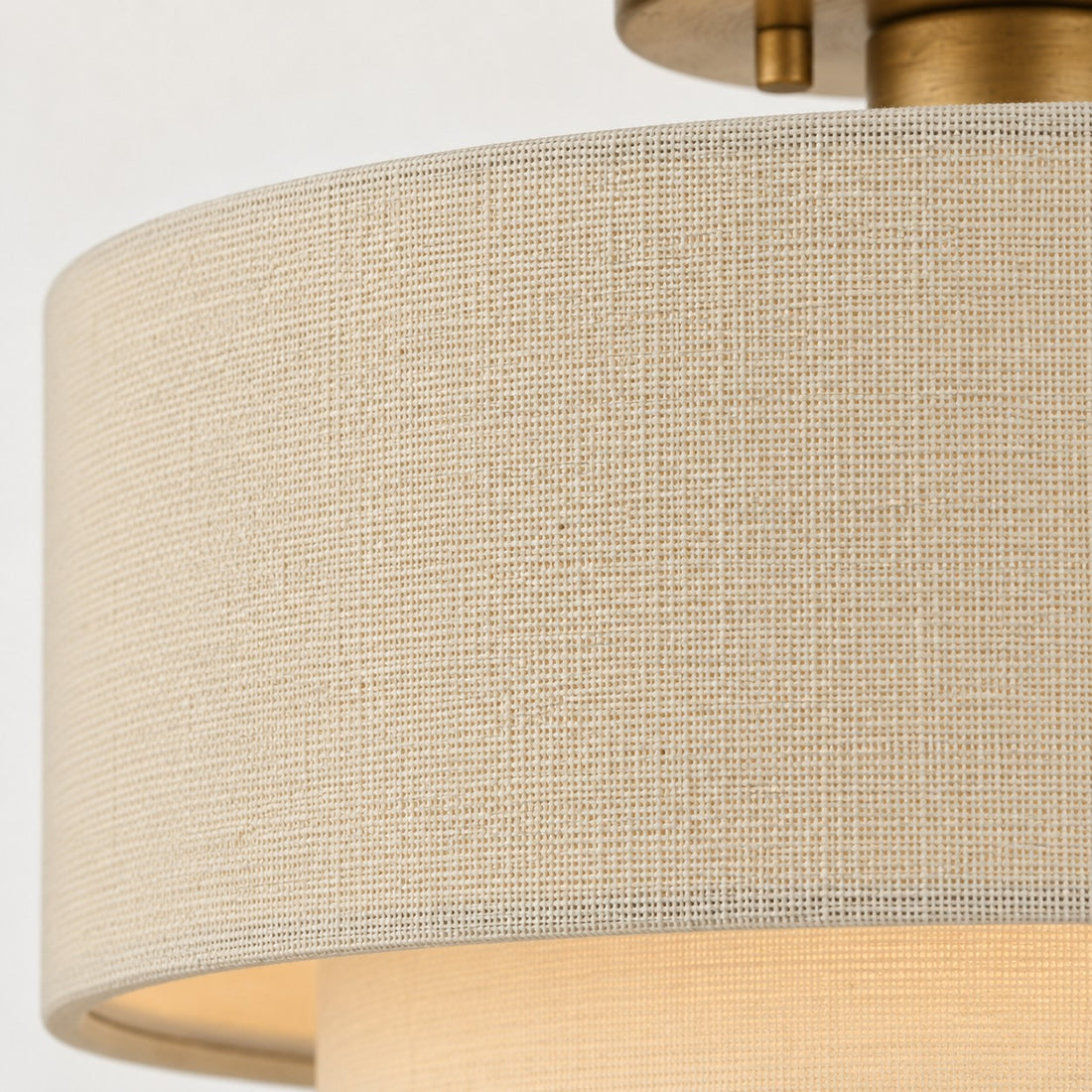 Dumora linen fabric shade weave close-up