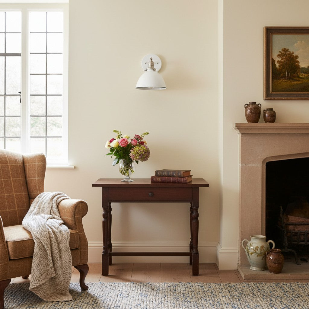 Conique Metal Contemporary Wall Light – Durable Metal Sconce for Bathroom or Hallway