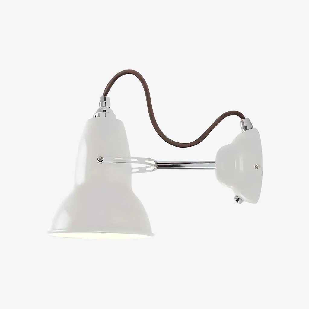 Original 1227 Industrial Style Adjustable Metal Wall Light with Swivel Arm for Bedroom