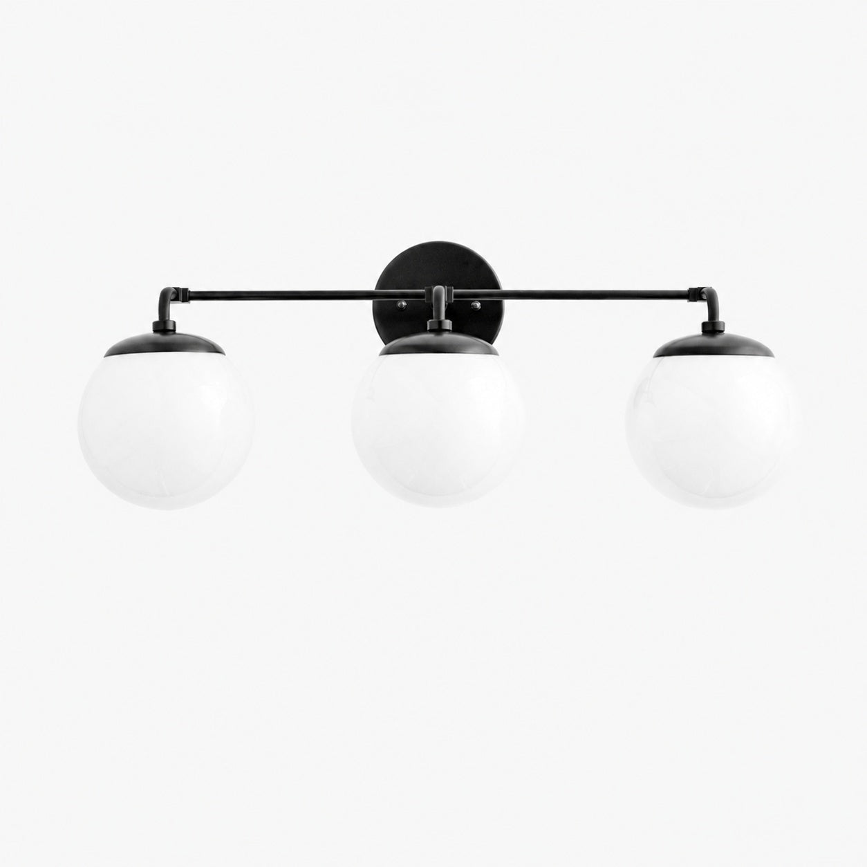 Glorica Glass Wall Sconce - Modern Vintage Vanity Light Fixture