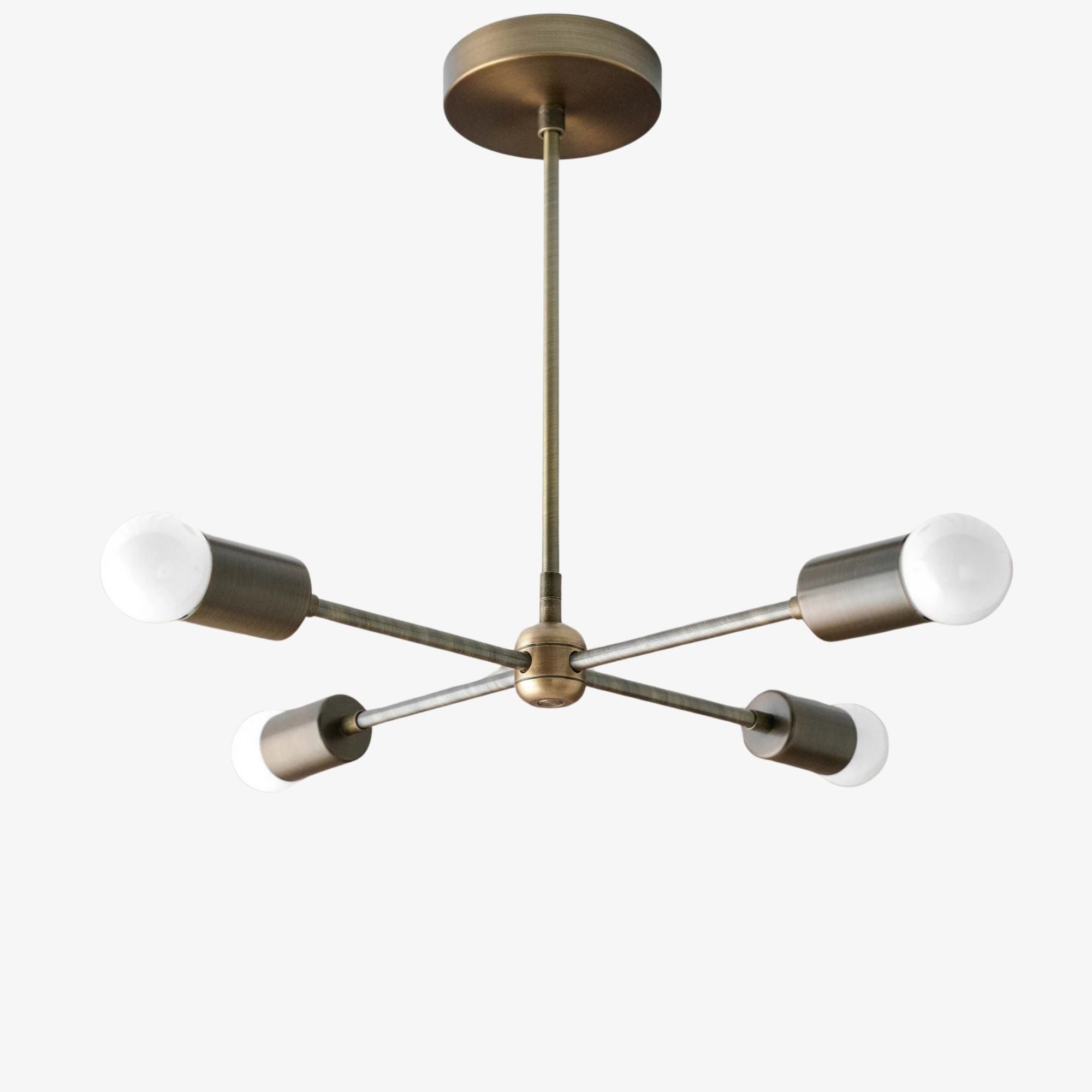 Lumen Radial-Arm Geometric Lamp – Modern Ceiling Lighting for Foyer or Office
