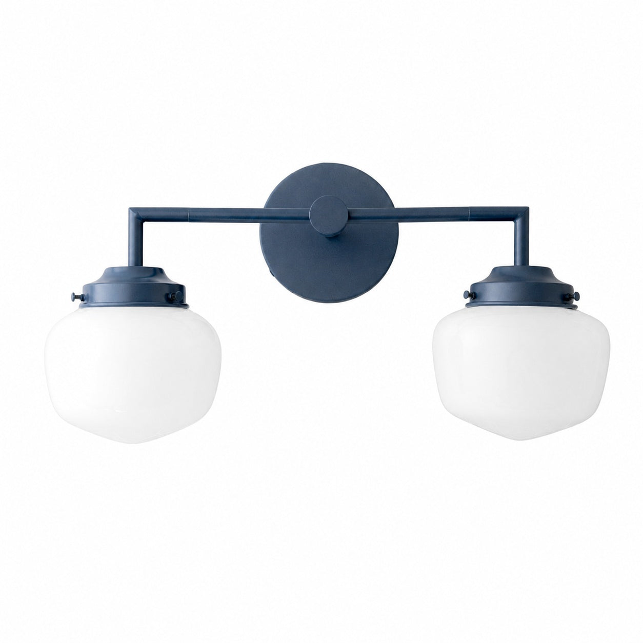Opalume Glass Vanity Light - Vintage Inspired Bathroom Wall Lighting