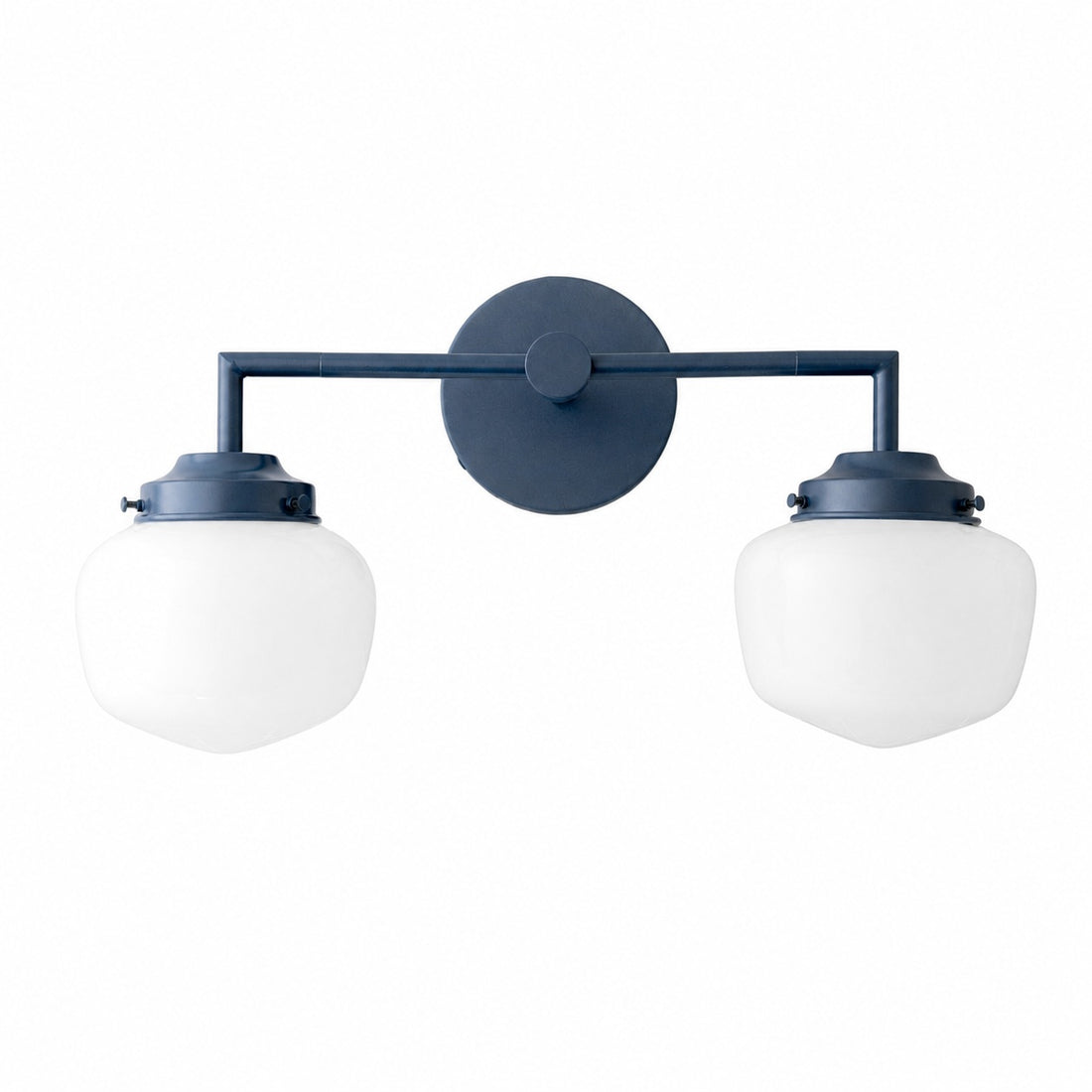 Opalume Glass Vanity Light - Vintage Inspired Bathroom Wall Lighting
