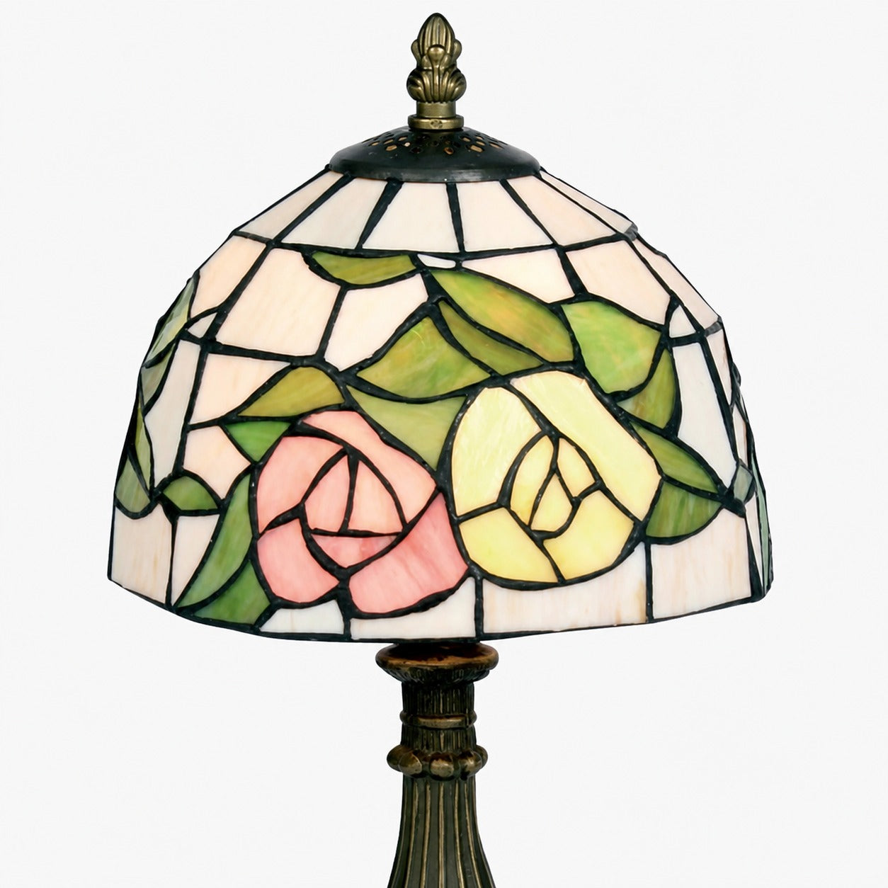TF Harken Decorative Jewel Table Lamp - Stunning Glass Design Perfect for Bedroom or Living Room