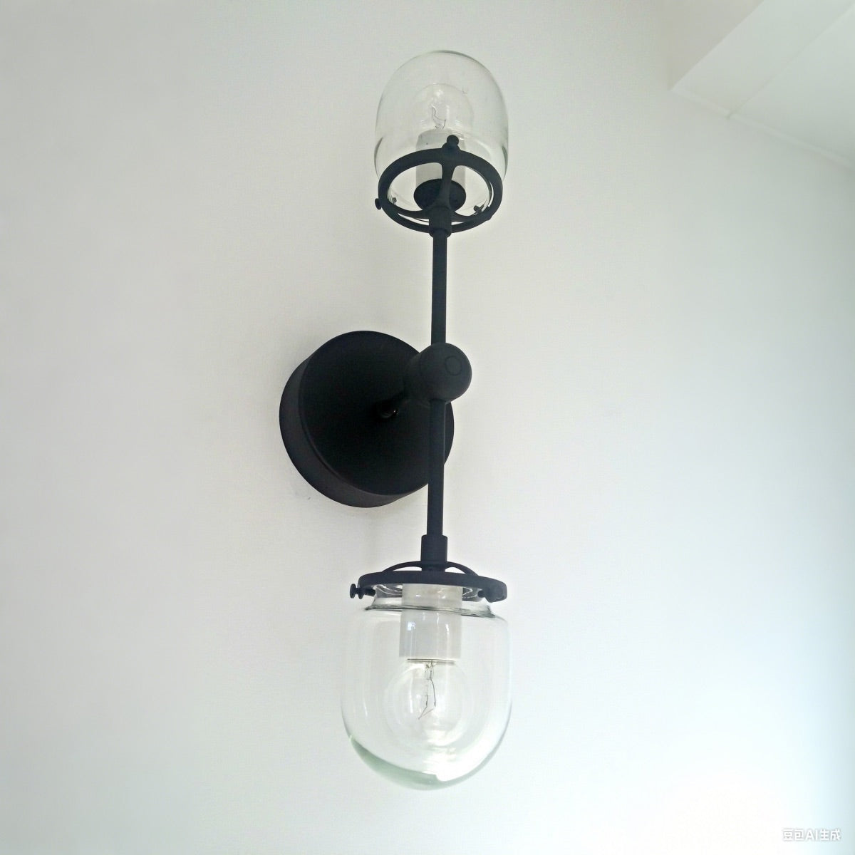 Double Head Sconce - Bubble Pop Vanity Glass Wall Light