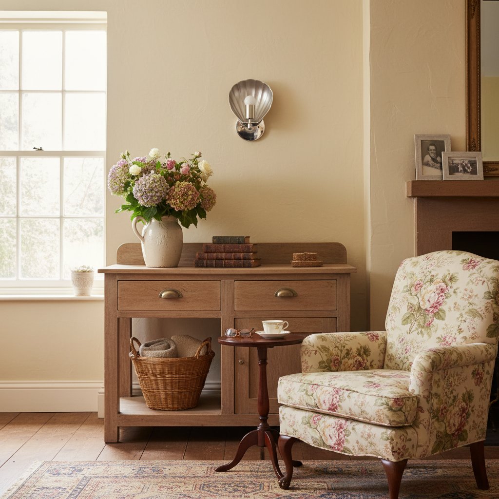 Luminara Modern Art Deco Scalloped Shell Wall Sconce – Hallway & Bedroom Accent Lamp