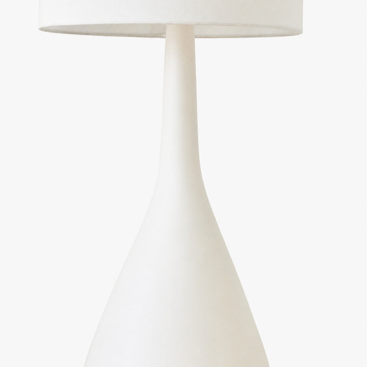 Lumera Organic Modern Ceramic Floor Lamp - Asymmetrical Sculptural Form and Ambient Lighting for Bedroom