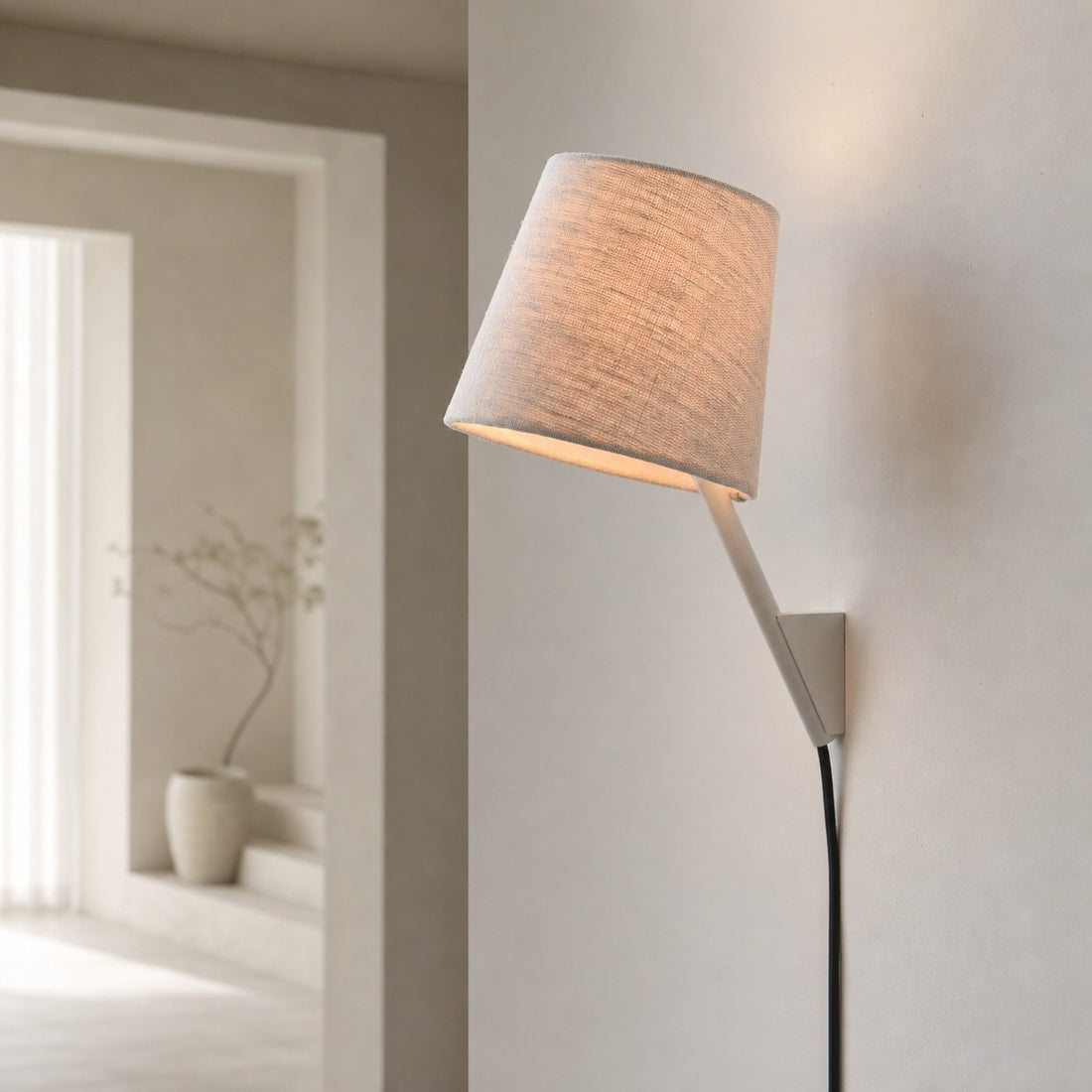 Novira Emphasis on Adjustable Shade Bedside Use