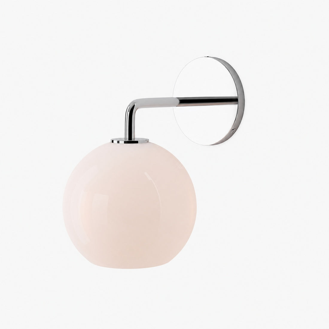 Selvion Artistic Globe Sconce Light - Handcrafted Glass Sculptural Wall Fixture