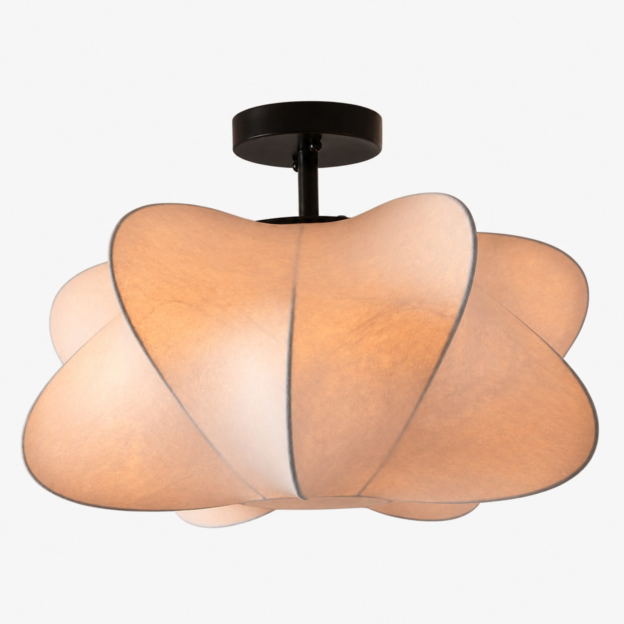 Havion Cocoon Pendant Lamp - Minimalist Polymer Shade with Adjustable Hanging