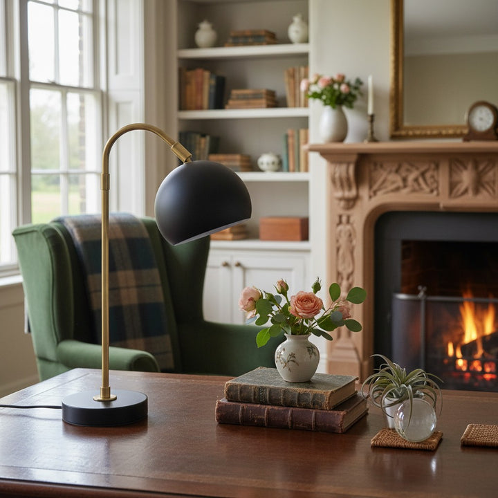 Ornato Luxe Modern Accent Table Lamp - Stylish Home Light