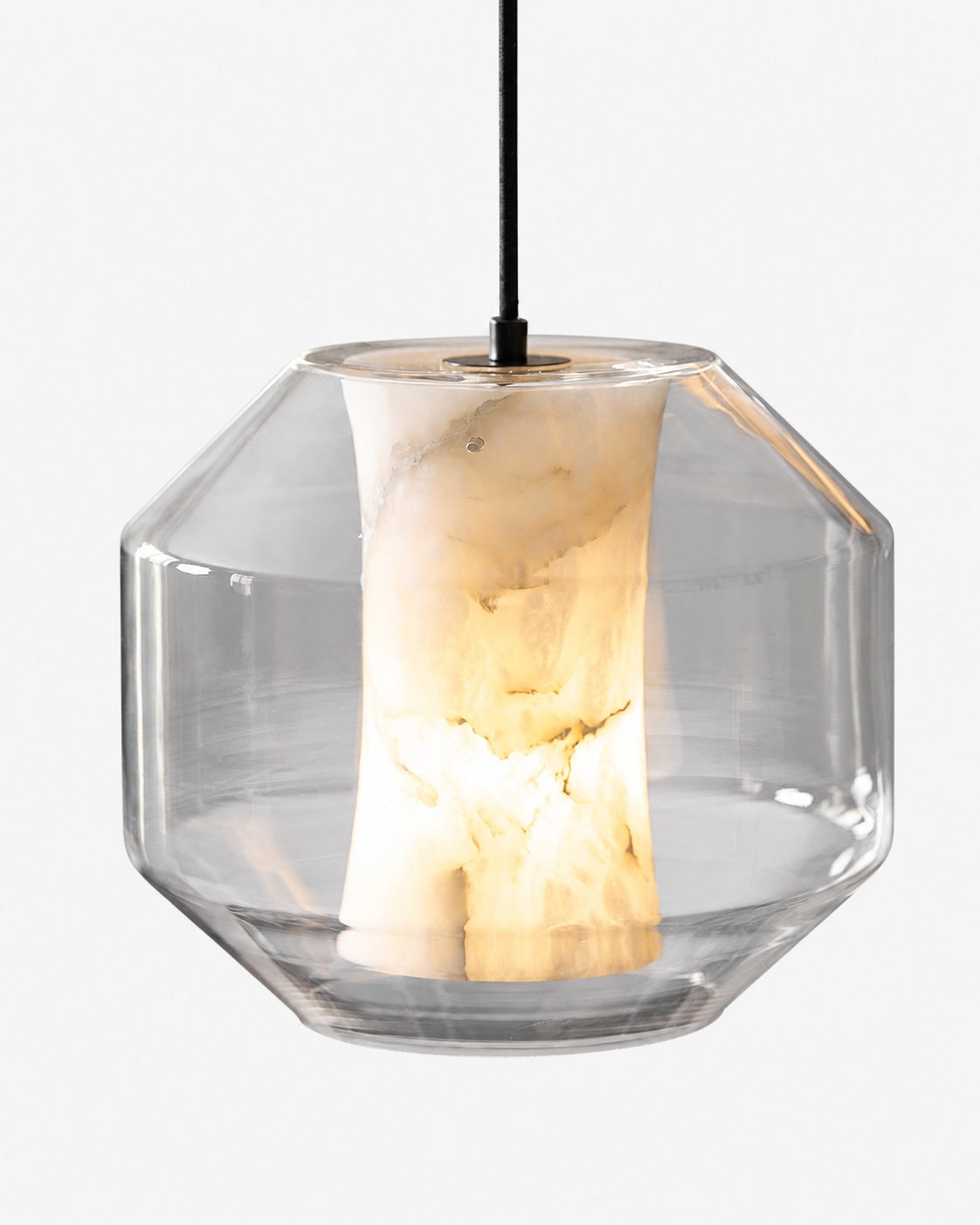 Glass Alabaster Pendant Lamp