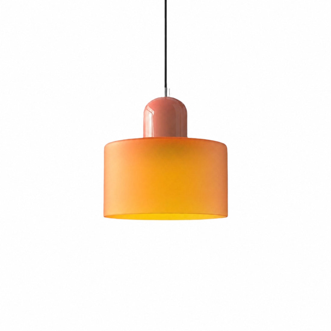 Morvella Sculptural Pendant Light – Refined Cylindrical Design Decorative Hanging Lamp N31